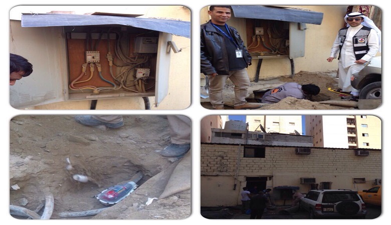 الكويت| قطع الكهرباء عن أحد العقارات في العاصمة
