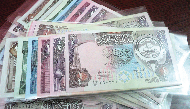 سعر الـ 1000 جنية مصري مقابل الدينار الكويتي في البنوك الثلاثاء 6/02/201